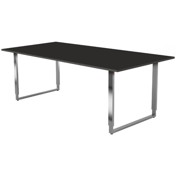 kerkmann Table de conférence AVETO, (L)2.000 mm, blanc