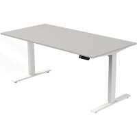 kerkmann Sitz-Steh-Schreibtisch Move 3, (B)1.800 mm, weiss