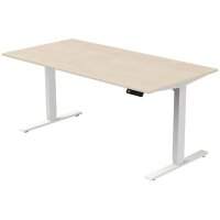 kerkmann Sitz-Steh-Schreibtisch Move 3, (B)1.800 mm, weiss