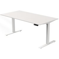 kerkmann Sitz-Steh-Schreibtisch Move 3, (B)1.800 mm, weiss