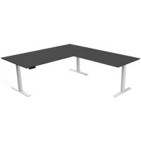 kerkmann Table de bureau assis-debout Move 3, graphite