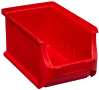allit Sichtlagerkasten ProfiPlus Box 3, aus PP, rot