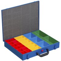 allit Metall-Kleinteilekoffer EuroPlus Pro M 44H-12, blau
