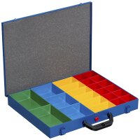 allit Metall-Kleinteilekoffer EuroPlus Pro M 34L-14, blau