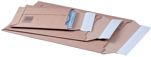 smartboxpro Pochette dexpédition, en carton ondulé marron,