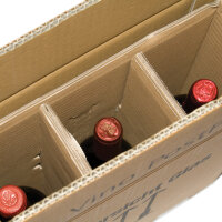 smartboxpro Cartons dexpédition pour 3 bouteilles