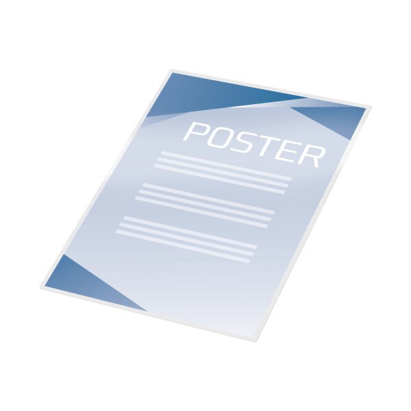 GBC Pochettes à plastifier A3 3747521 mat/brillant, 125my 100 pc.