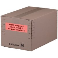 SMARTBOXPRO Hinweis-Etikettenrolle "Oben - nicht...