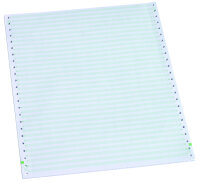 rillprint Computerpapier endlos, 380 mm x 8" (20,32 cm)
