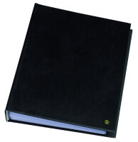 rillstab Sichtbuch "Original", DIN A4, 20 Hüllen, schwarz