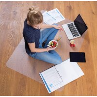 rillstab Tapis de protection pour sols durs, transparent