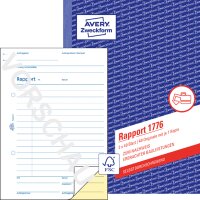 AVERY Zweckform Formularbuch "Rapport", A5, 2 x...