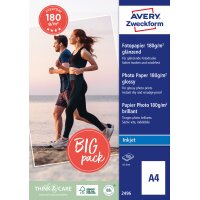 AVERY Zweckform Inkjet Fotopapier EVERYDAY, 180 g qm, DIN A4