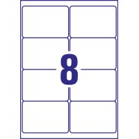 AVERY Zweckform Wetterfeste Versand-Etiketten, 99,1 x 67,7mm