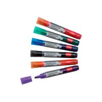 NOBO Liquid Ink Marker Blister 1901419 6 Farben