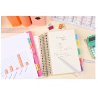 AVERY Onglets adhésifs personnalisables, A4, assorti