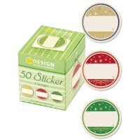 AVERY Zweckform ZDesign Weihnachts-Sticker auf Rolle