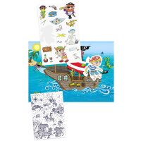 AVERY Zweckform Stickerspielbuch, DIN A5, Meerjungfrau