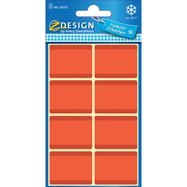 AVERY Zweckform ZDesign Etiquettes de congélation HOME