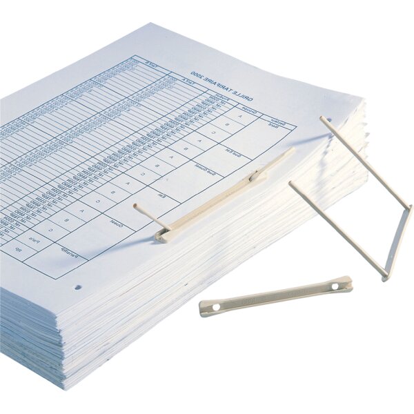 FAST Archiv-Abheftbügel, Fassungsvermögen: 60 mm, beige