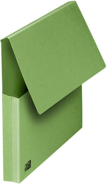 Oxford Dokumententasche, DIN A4, Karton, grün