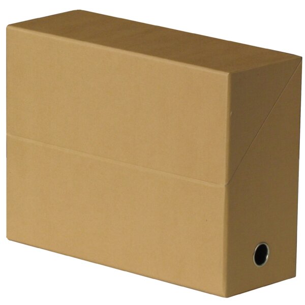 Oxford Dokumentenmappe, aus Wellpappe, blau