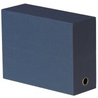 Oxford Dokumentenmappe, aus Wellpappe, blau