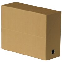 Oxford Dokumentenmappe, aus Wellpappe, blau