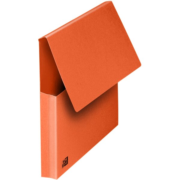 Oxford Pochette document à soufflet, A4, carton, assorti vif