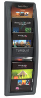 PAPERFLOW Porte-brochures mural Quick fit, A5, anthracite