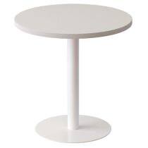 PAPERFLOW Table d'appoint easyDesk, diamètre: 600 mm, blanc