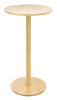PAPERFLOW Stehtisch Woody, Durchmesser 600 mm, gelb buche