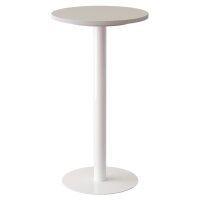 PAPERFLOW Stehtisch easyDesk, Durchmesser 800 mm, weiss...
