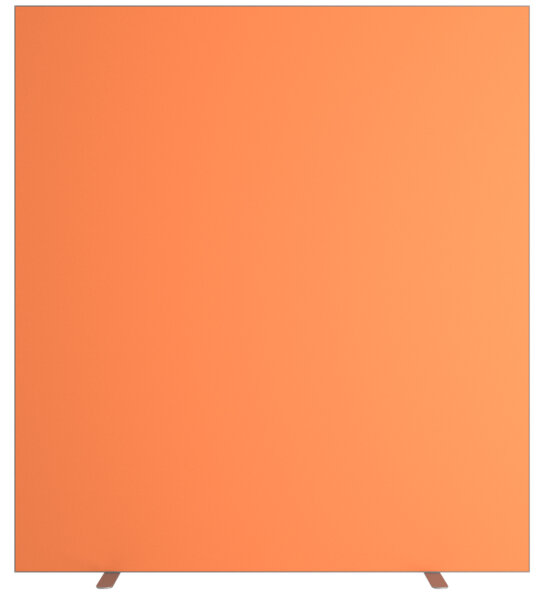PAPERFLOW Trennwand easyScreen, Textiloberfläche, orange
