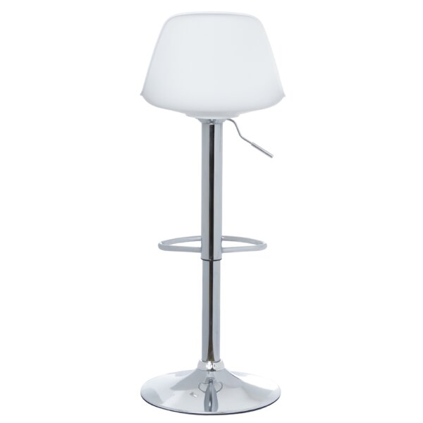 PAPERFLOW Chaise de bar BOBBA, ensemble de 2, noir