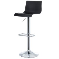 PAPERFLOW Chaise de bar SACRAMENTO, ensemble de 2, noir