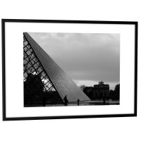 PAPERFLOW Cadre photo en aluminium, (L)400x(H)500 mm, noir