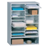 PAPERFLOW Fachboden, grau, (B)255 x (T)316 mm