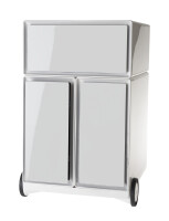PAPERFLOW Caisson mobile easyBox, 1 tiroir, blanc / vert