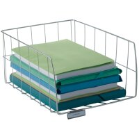 ALBA Corbeille à courrier CORGM en fil dacier, A4