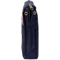 ALBA Sac navette POCAIS, avec soufflet, polyester, bleu