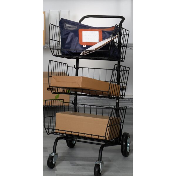 ALBA Banktasche "POCSOU B" mit Dehnfalte, Polyester, blau