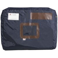 ALBA Banktasche "POCSOU B" mit Dehnfalte, Polyester, blau
