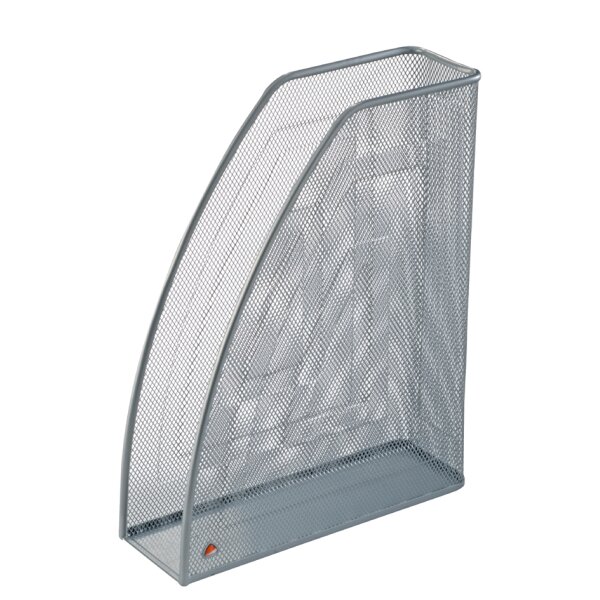 ALBA Stehsammler "MESHMAG", DIN A4, aus Drahtmetall, schwarz