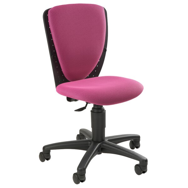 Topstar Fauteuil pivotant pour enfant HIGH SCOOL, rose