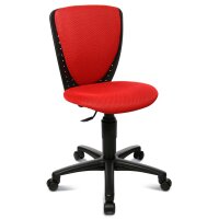 Topstar Fauteuil pivotant pour enfant HIGH SCOOL, rouge