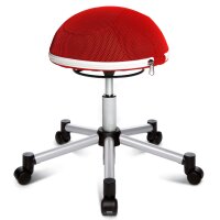 Topstar Fitness-Hocker "Sitness Half Ball", rot