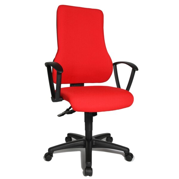 Topstar Bürodrehstuhl "Top Point SY", ferrari-rot