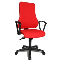Topstar Fauteuil de bureau Top Point SY, rouge-ferrari