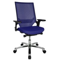 Topstar Fauteuil de bureau Autosyncron 1, bleu royal